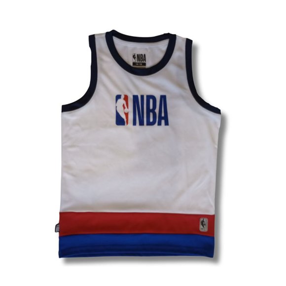 NBA Sports Basketball Jersey, Jump Shot Tank Tops For Training Competition BOYS - Picture 1 of 5